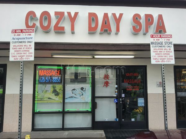 Massage Parlors Rosemead, California Cozy Day Spa