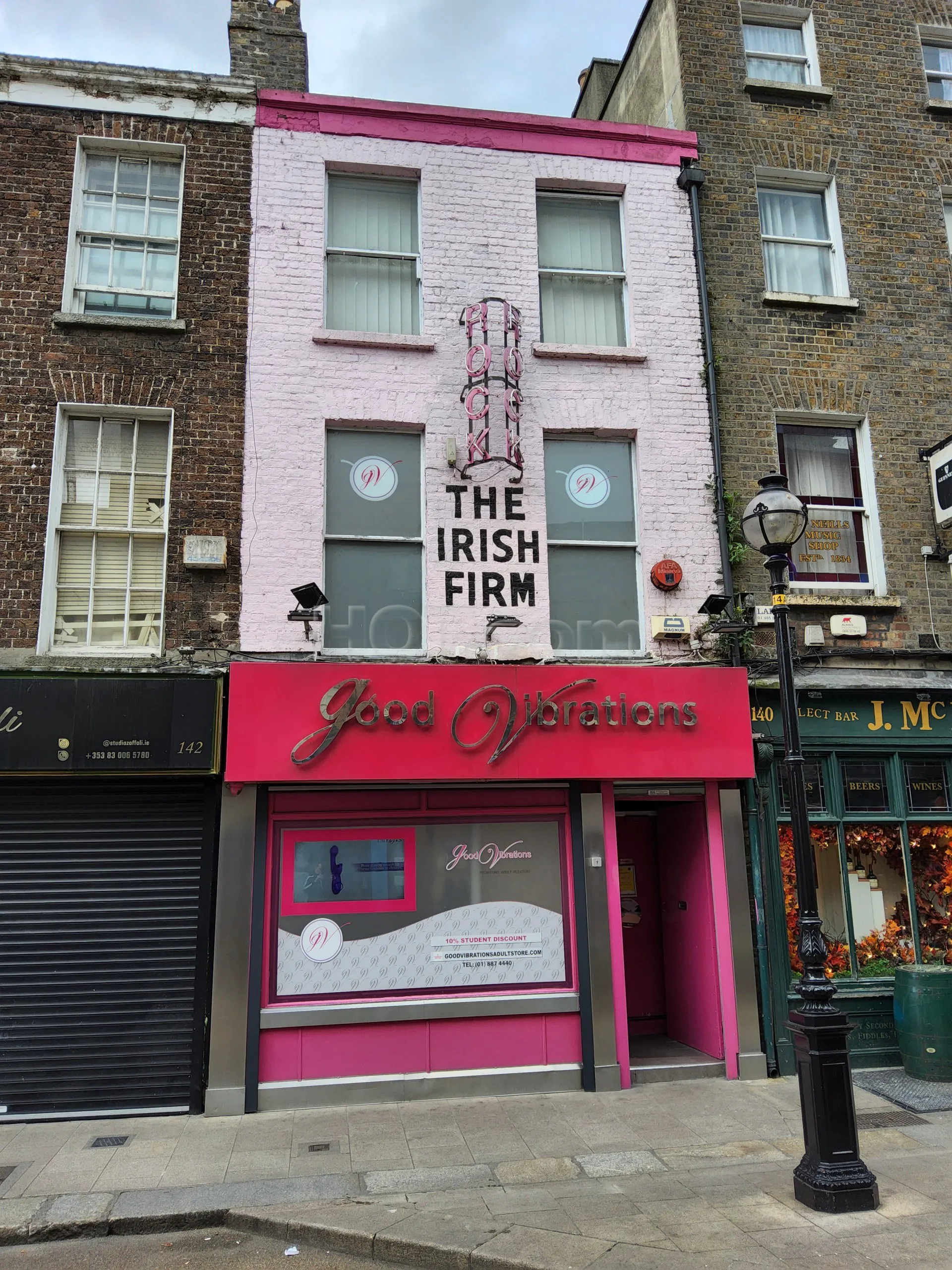 Dublin, Ireland Good Vibrations ( Capel Street)