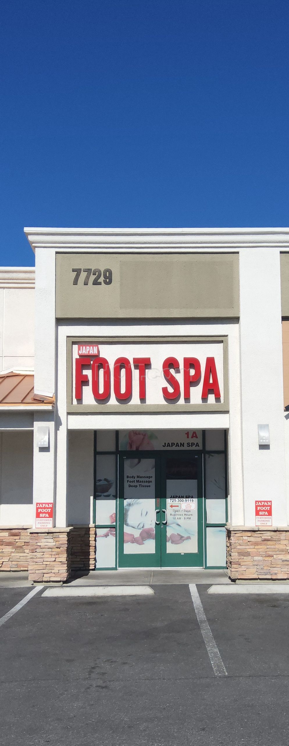 Las Vegas, Nevada Japan Foot Spa