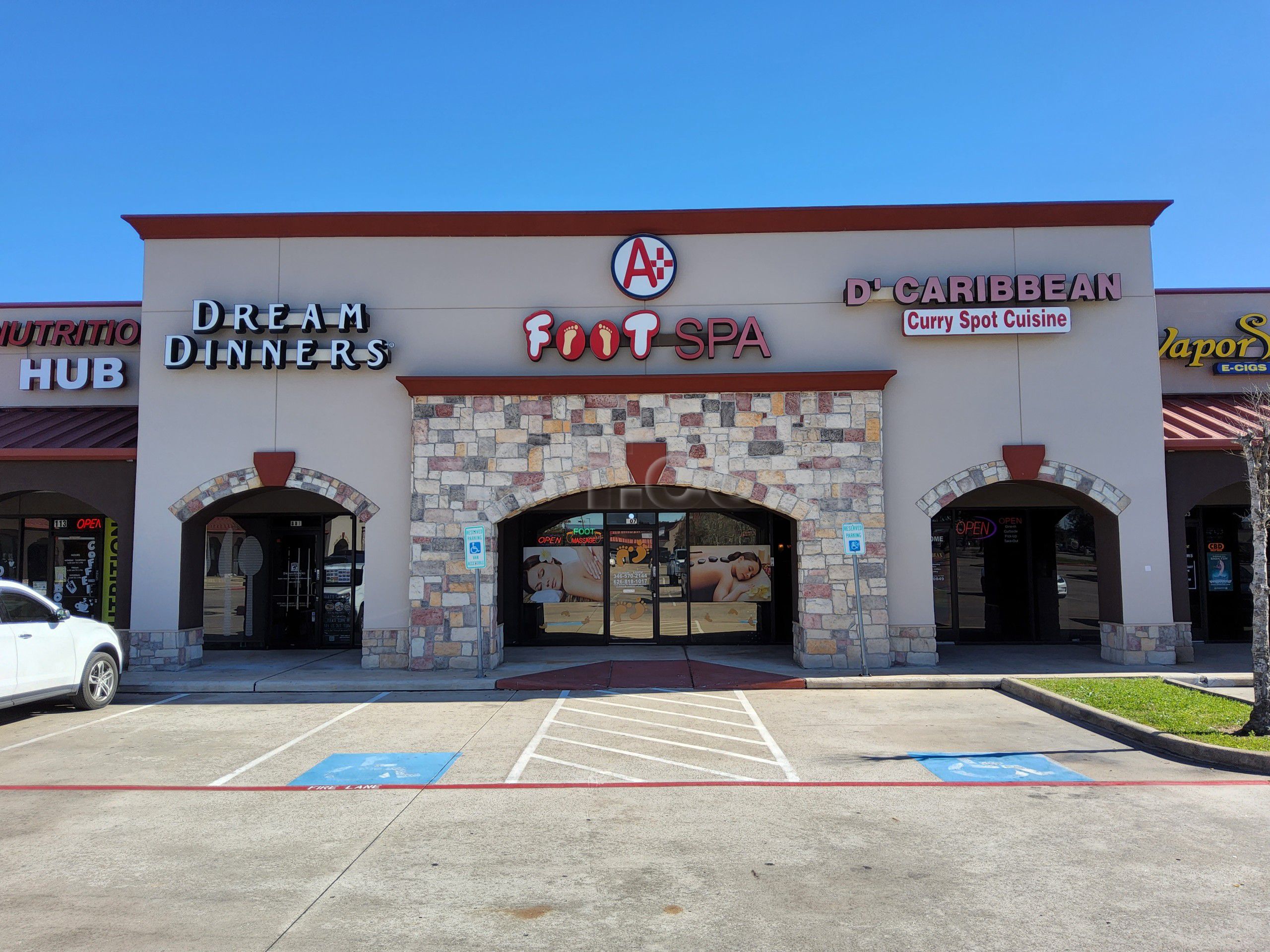 Pearland, Texas A+ Foot Spa