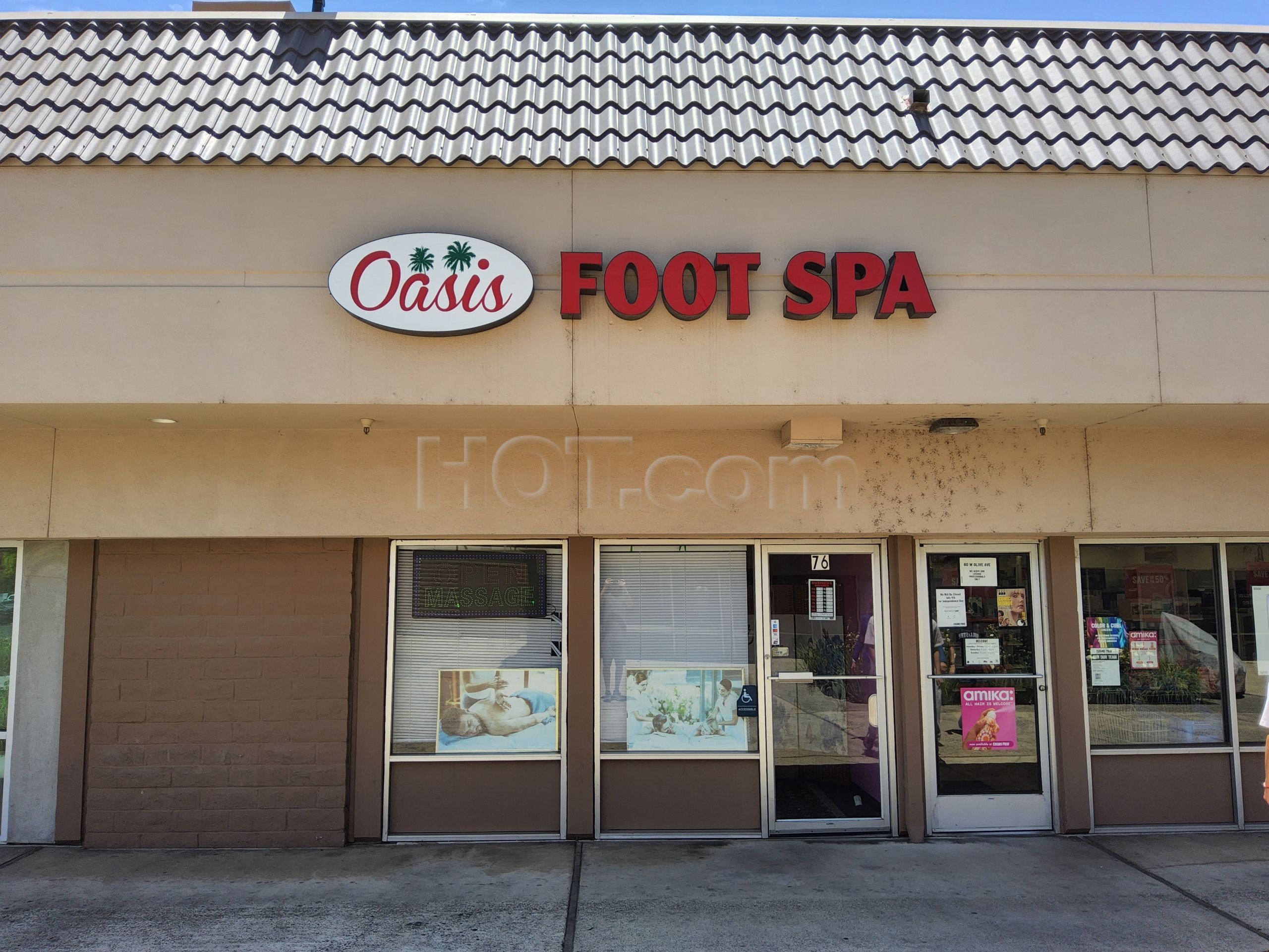 Merced, California Oasis Foot Massage