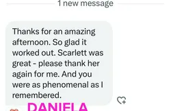 Escorts Owen Sound, Ontario Daniela ONLINE ONLY