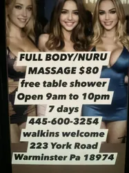 Body Rubs Philadelphia, Pennsylvania Brazilian Massage Spa