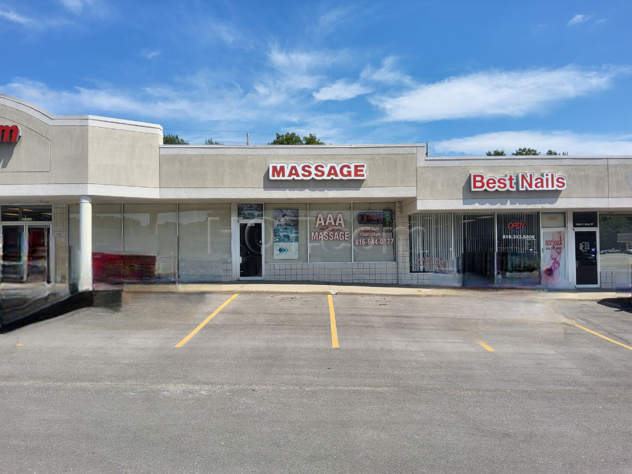 Raytown, Missouri AAA Massage