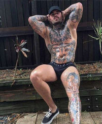 Escorts Gold Coast, Australia Tatted, ripped Bad Boy