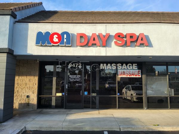Massage Parlors Downey, California M&A Day Spa