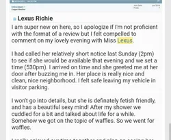 Escorts St. Albert, Alberta lexus Richie