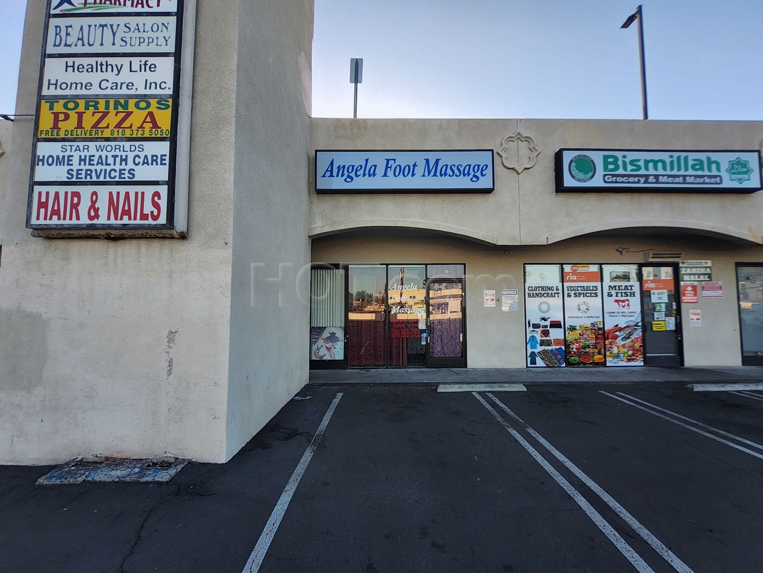 Van Nuys, California Angela Foot Massage