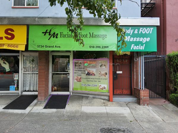 Massage Parlors Oakland, California Hm Facial & Foot Massage