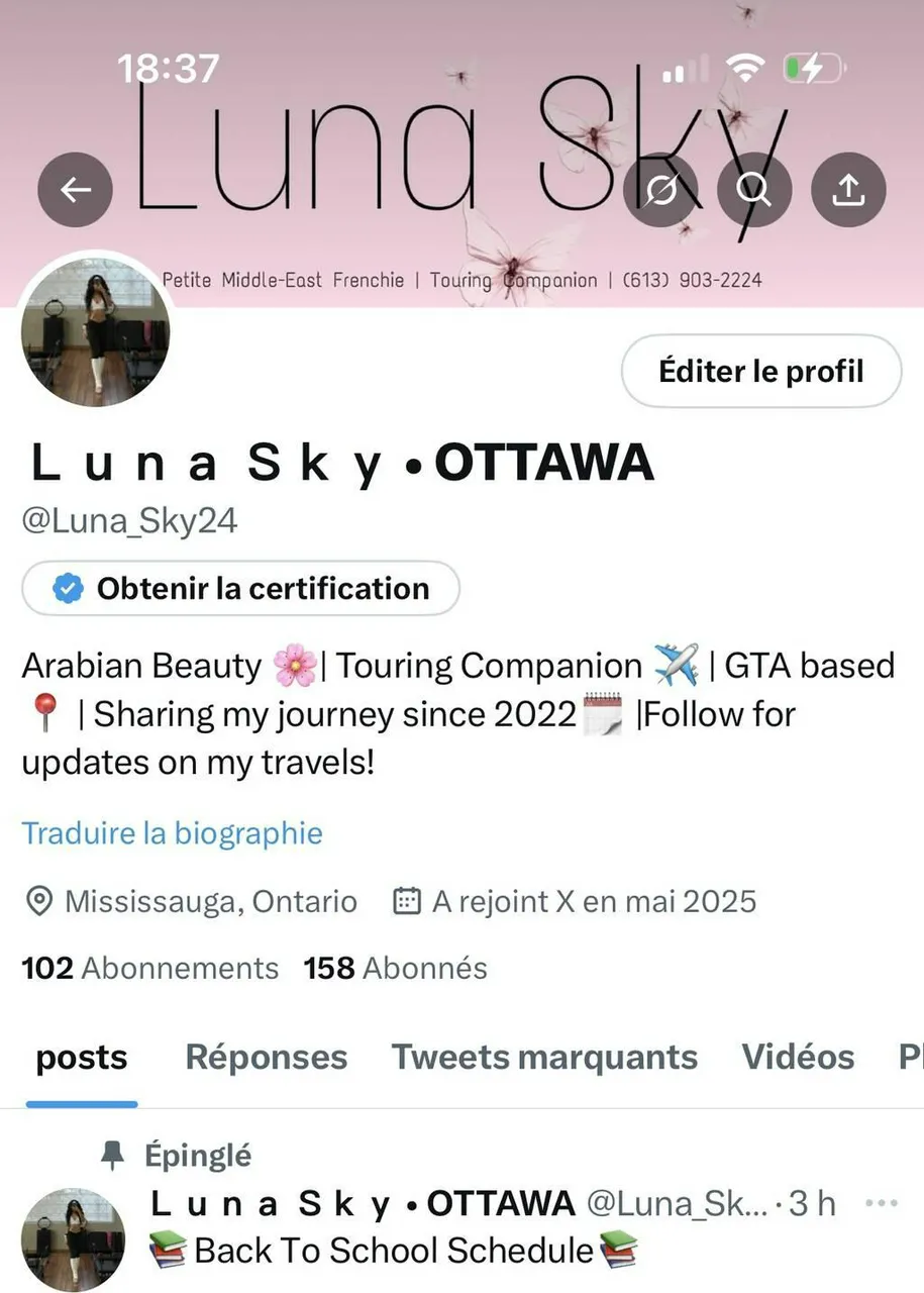 Escorts Markham, Ontario Luna Sky