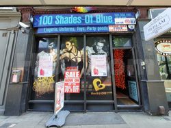Sex Shops London, England 100 Shades of Blue