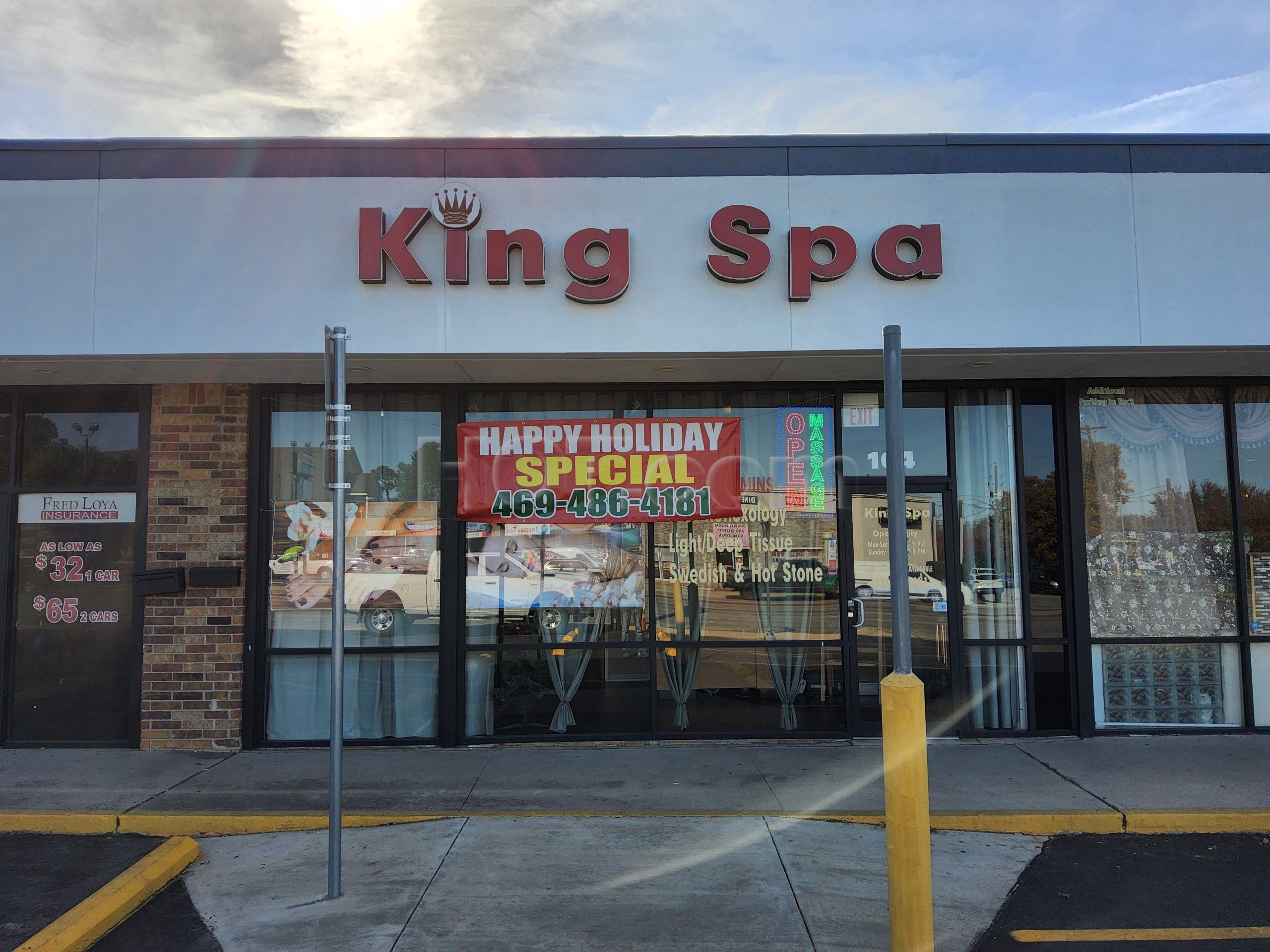 Denton, Texas King Spa