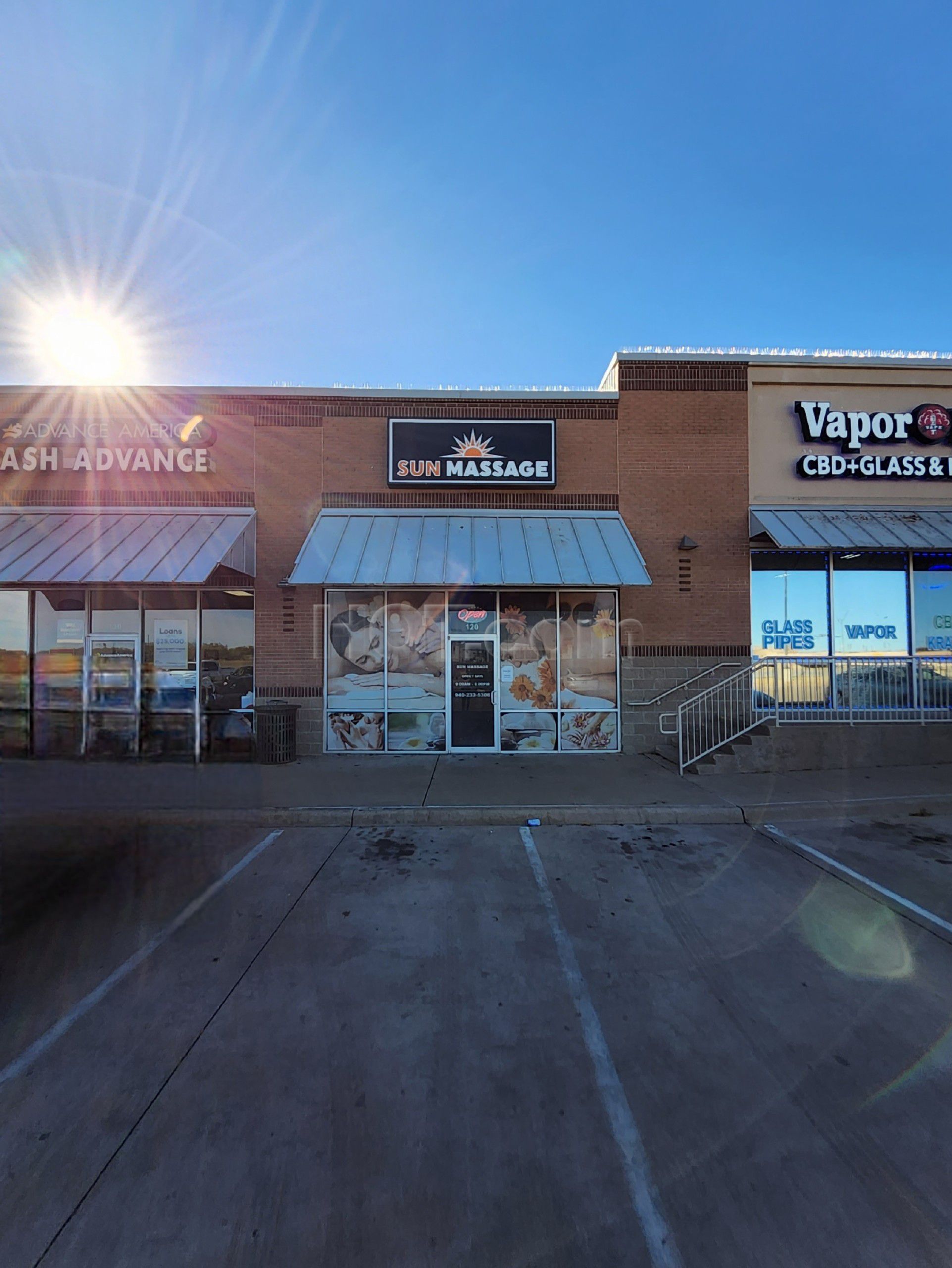 Wichita Falls, Texas Sun Massage