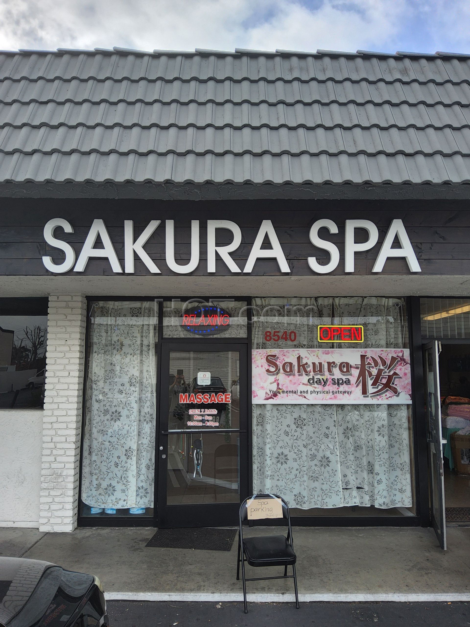 Stanton, California Sakura Day Spa