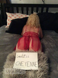 Escorts Barrie, Ontario Cheyenne