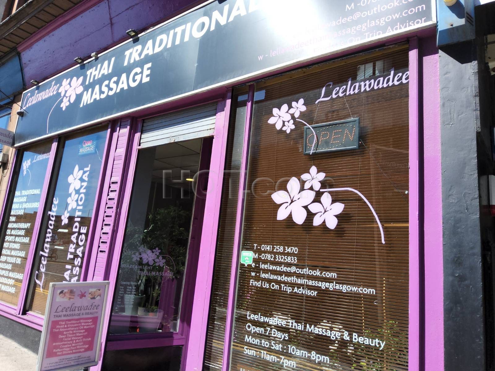Glasgow, Scotland Leelwadee Thai Massage