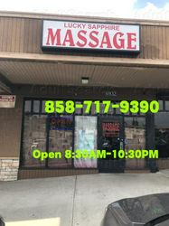 Massage Parlors Lemon Grove, California Lucky Sapphire Massage