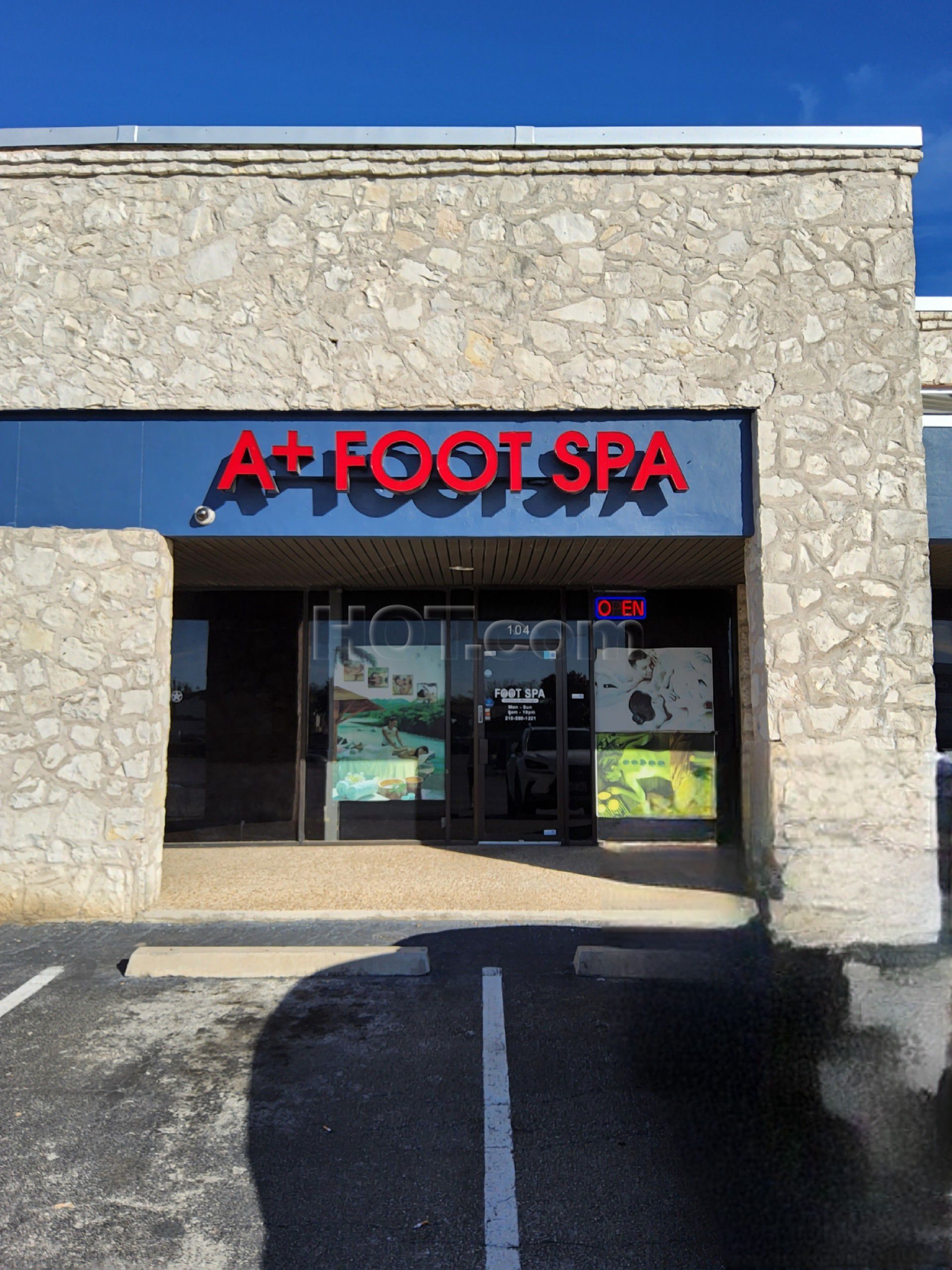 San Antonio, Texas A+ Foot Spa