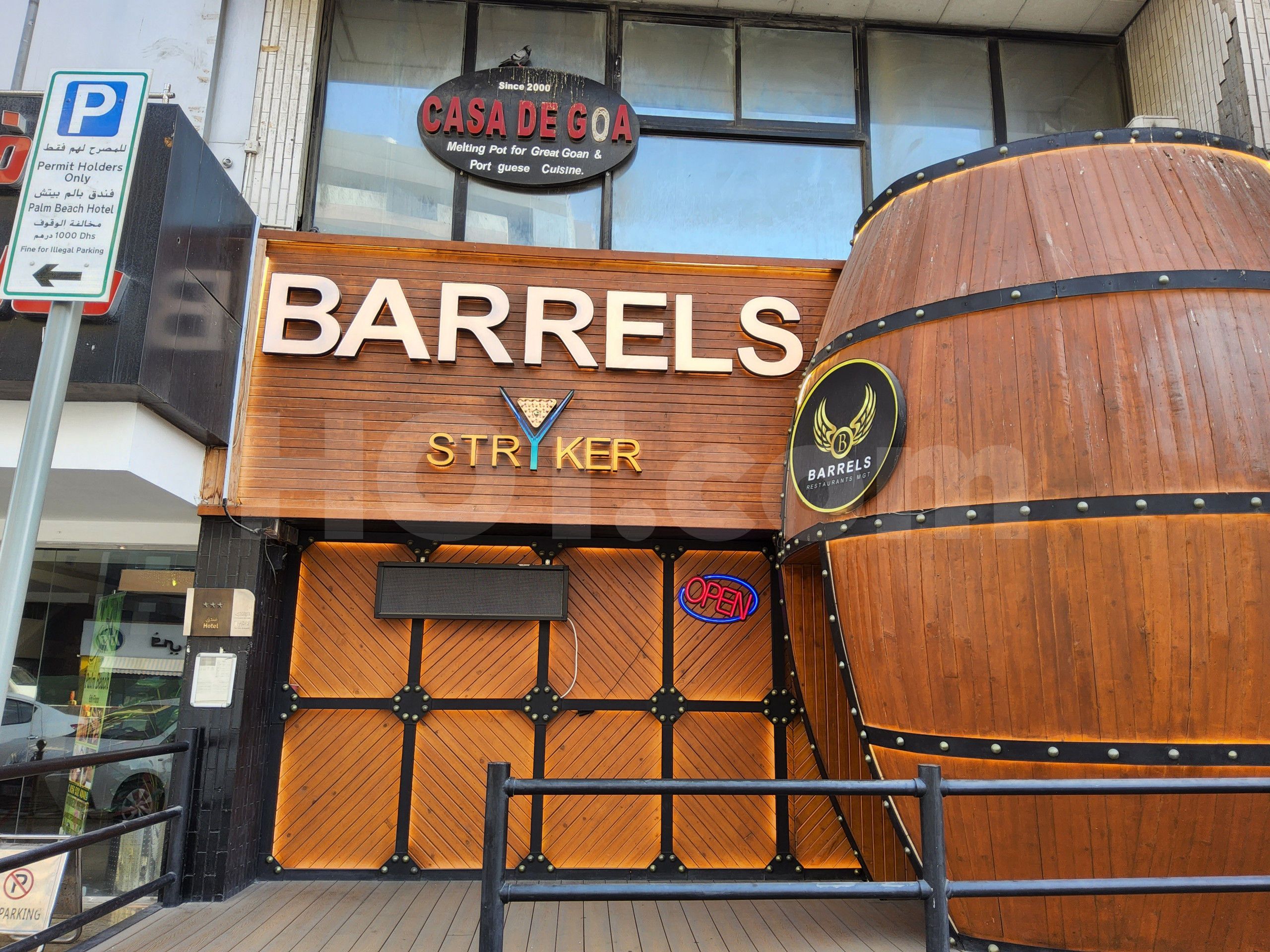 Dubai, United Arab Emirates Barrels Stryker Bar
