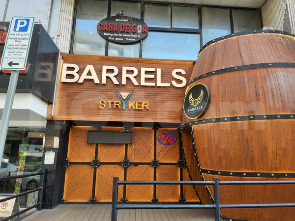 Freelance Bar Dubai, United Arab Emirates Barrels Stryker Bar