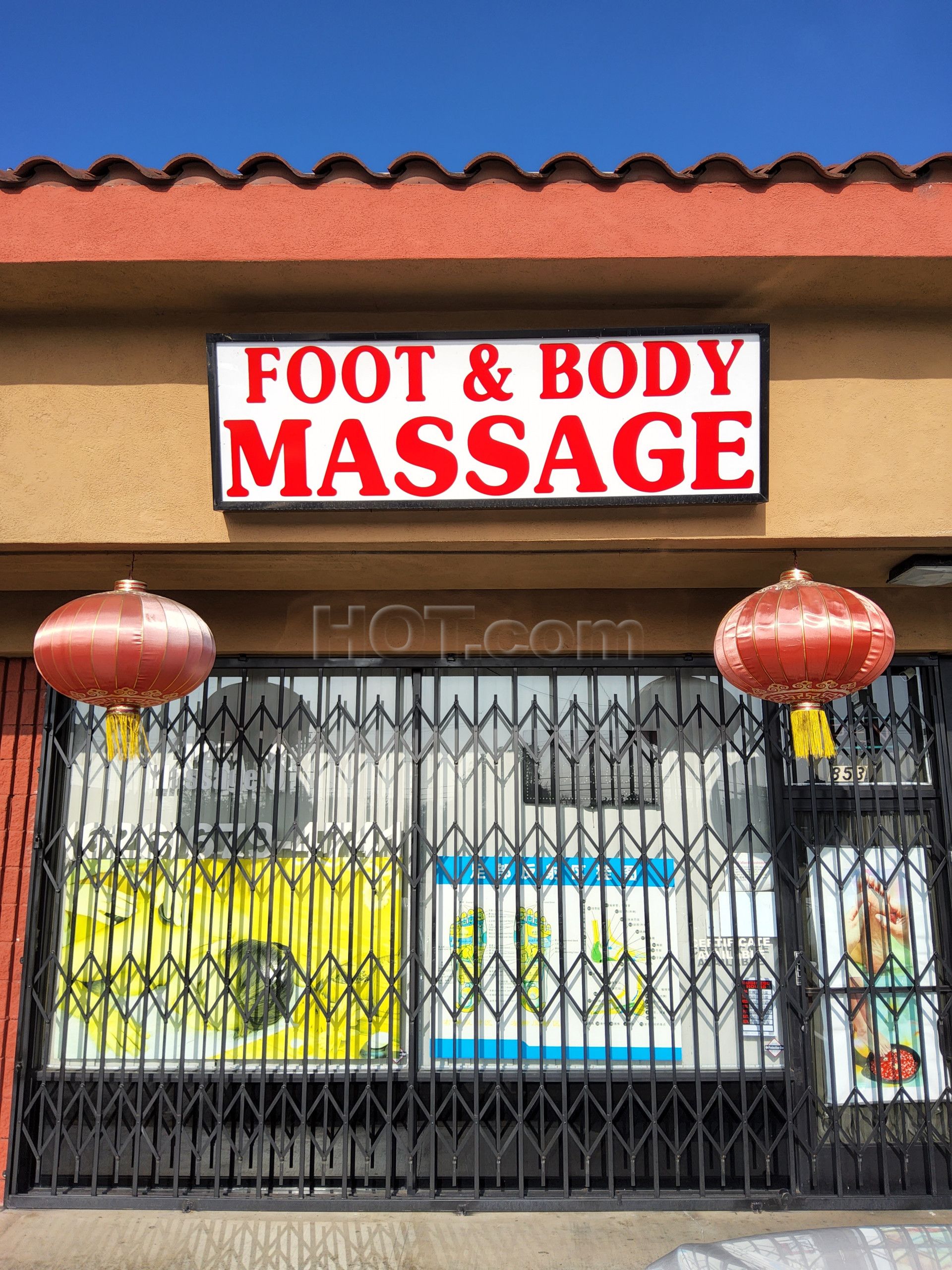 Azusa, California Foot and Body