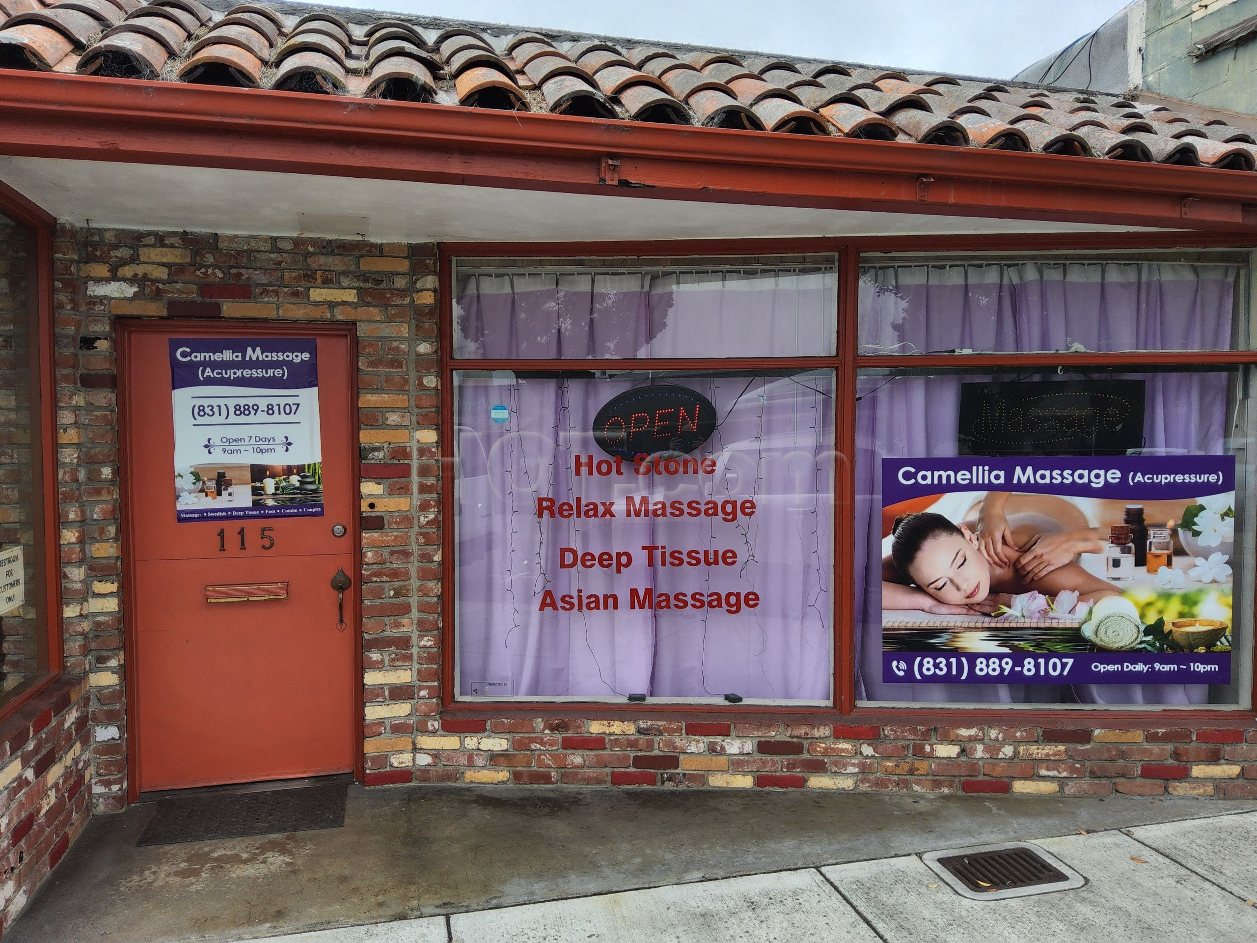 Pacific Grove, California Bay Area Massage