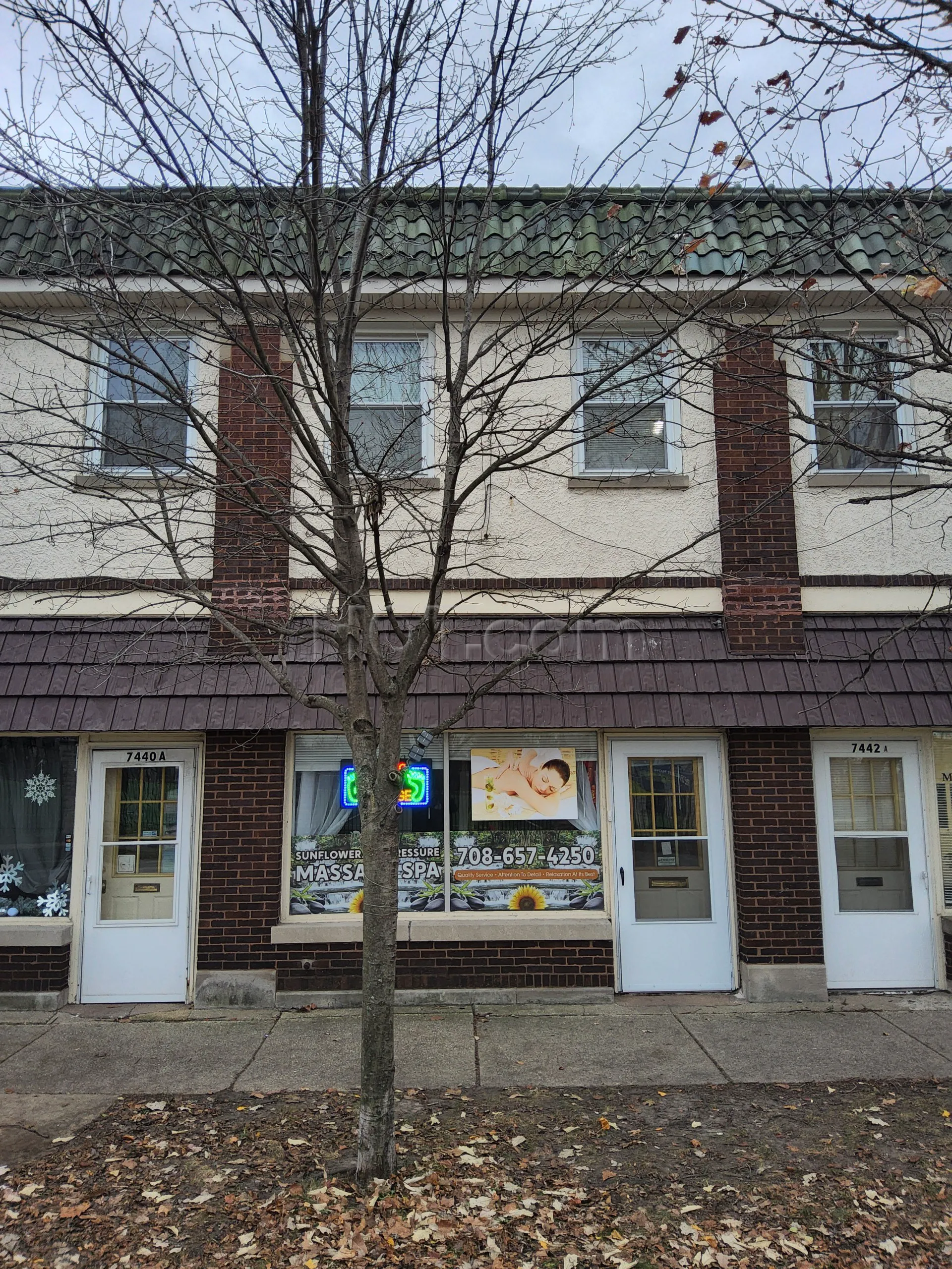 Forest Park, Illinois Sunflower Spa