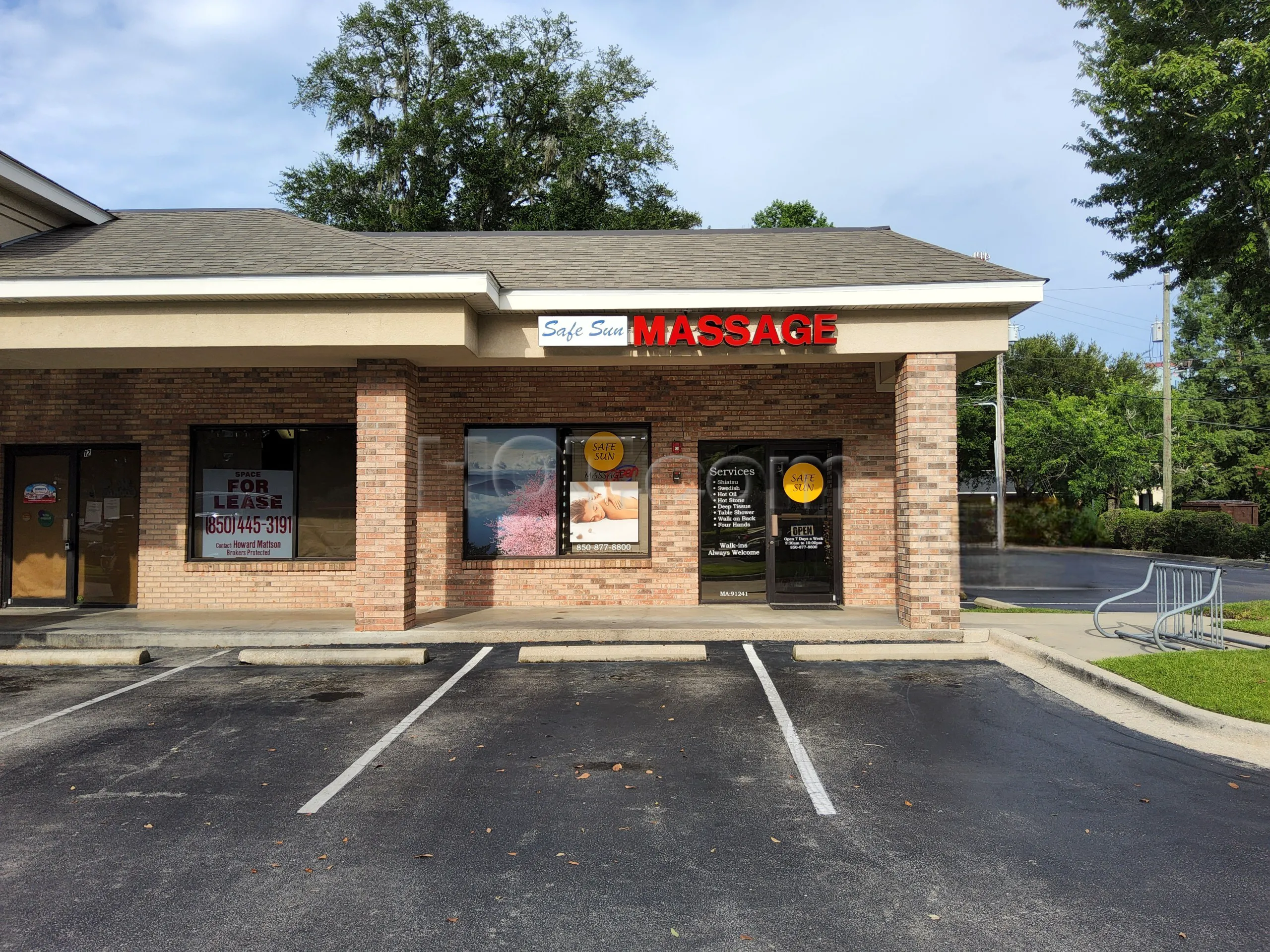 Tallahassee, Florida Safe Sun Massage Spa