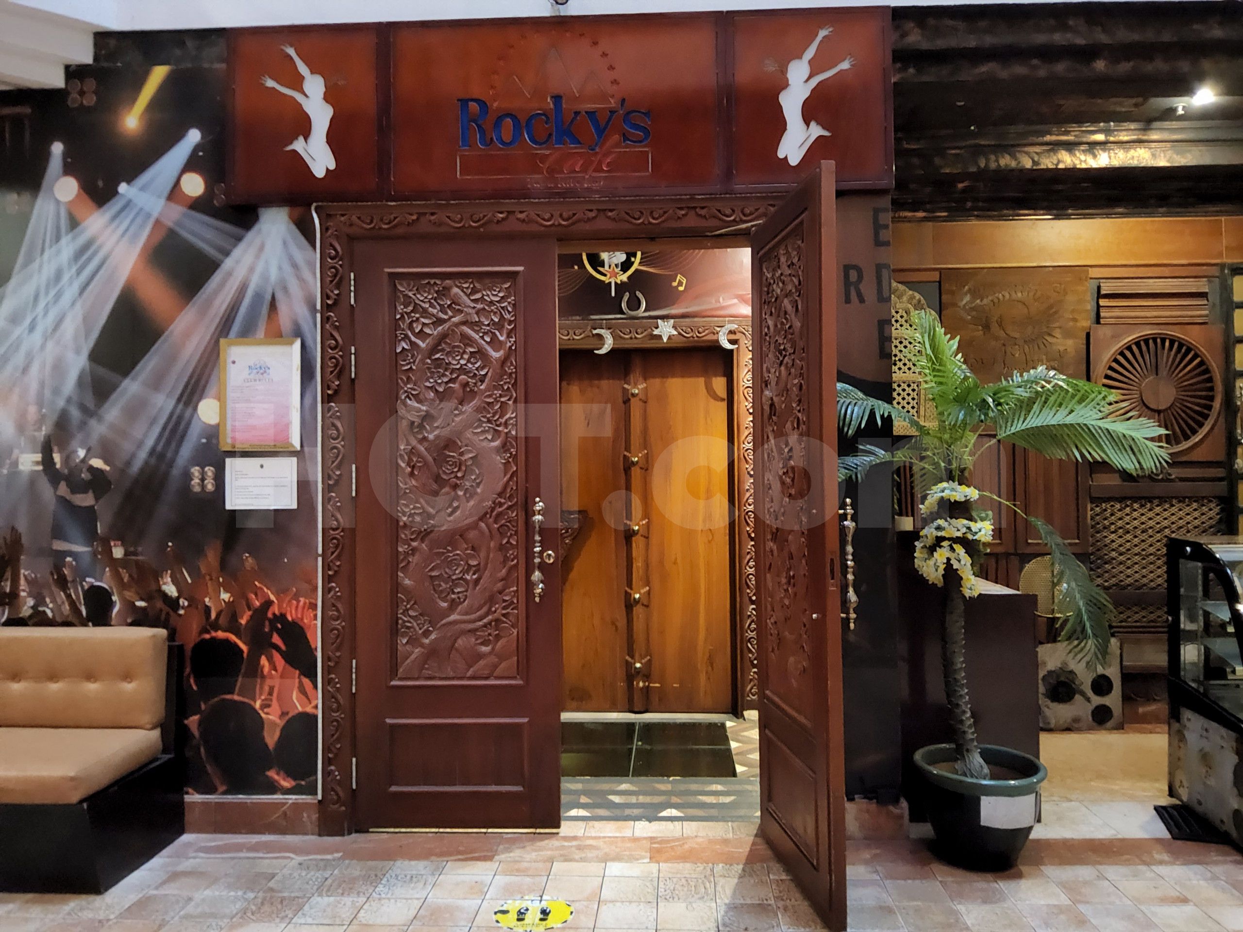 Dubai, United Arab Emirates Rockys Cafe